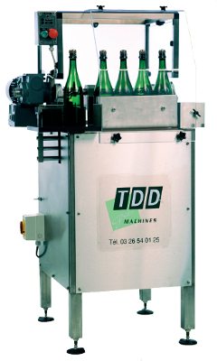 Semi automatic blending machine for sparkling wines